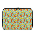Watercolor Pineapple Pattern Print Laptop Sleeve