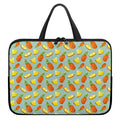 Watercolor Pineapple Pattern Print Laptop Sleeve With Handle