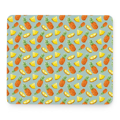 Watercolor Pineapple Pattern Print Mouse Pad