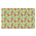 Watercolor Pineapple Pattern Print Polyester Doormat