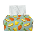 Watercolor Pineapple Pattern Print Rectangle Tissue Box Cover