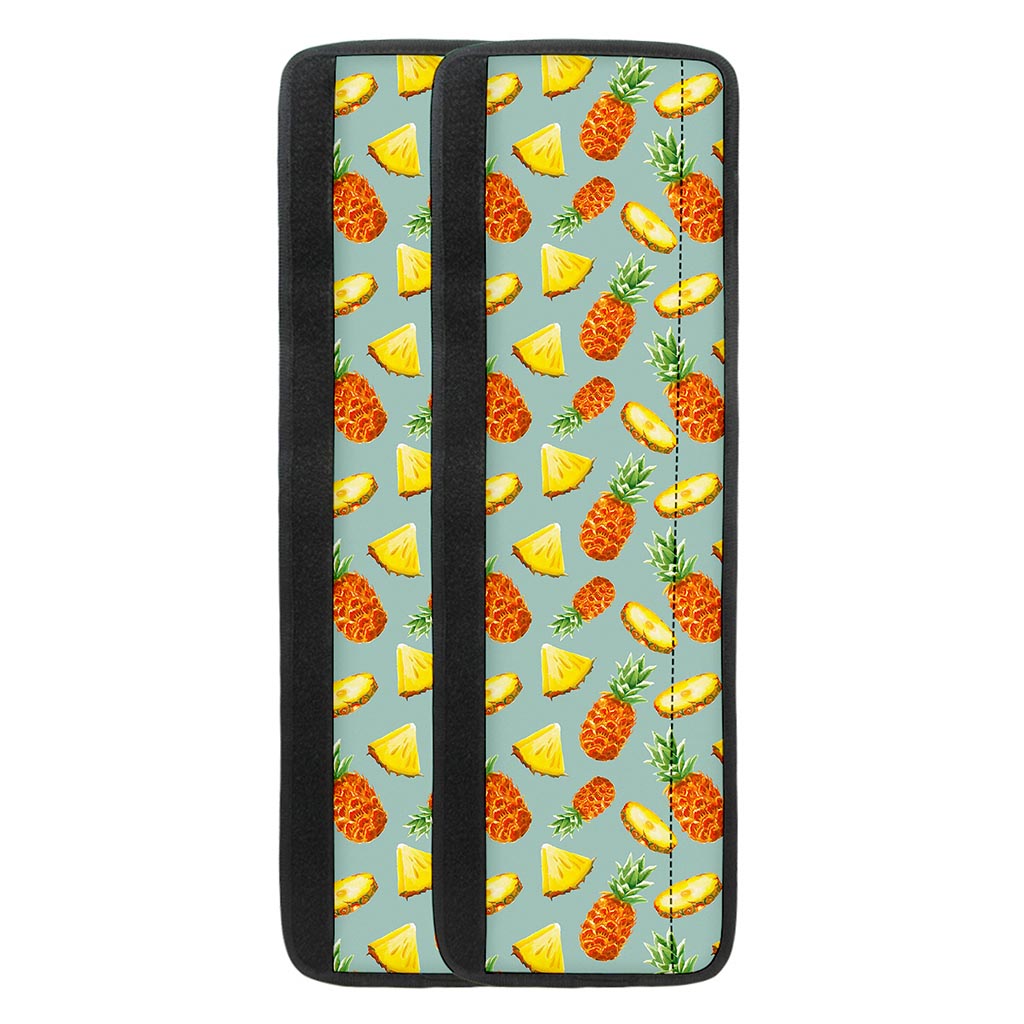 Watercolor Pineapple Pattern Print Refrigerator Handle Covers