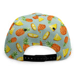 Watercolor Pineapple Pattern Print Snapback Cap