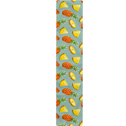Watercolor Pineapple Pattern Print Table Runner