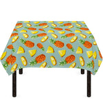 Watercolor Pineapple Pattern Print Tablecloth