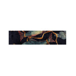 Watercolor Pisces Zodiac Sign Print Bed Runner