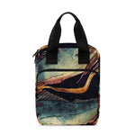 Watercolor Pisces Zodiac Sign Print Bible Tote Bag