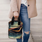 Watercolor Pisces Zodiac Sign Print Bible Tote Bag