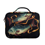 Watercolor Pisces Zodiac Sign Print Briefcase Bible Bag