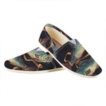 Watercolor Pisces Zodiac Sign Print Casual Shoes