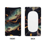 Watercolor Pisces Zodiac Sign Print Changing Pad Cover