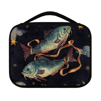 Watercolor Pisces Zodiac Sign Print Classic Bible Case