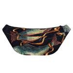 Watercolor Pisces Zodiac Sign Print Fanny Pack