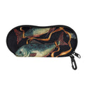 Watercolor Pisces Zodiac Sign Print Glasses Case