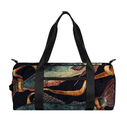 Watercolor Pisces Zodiac Sign Print Gym Bag