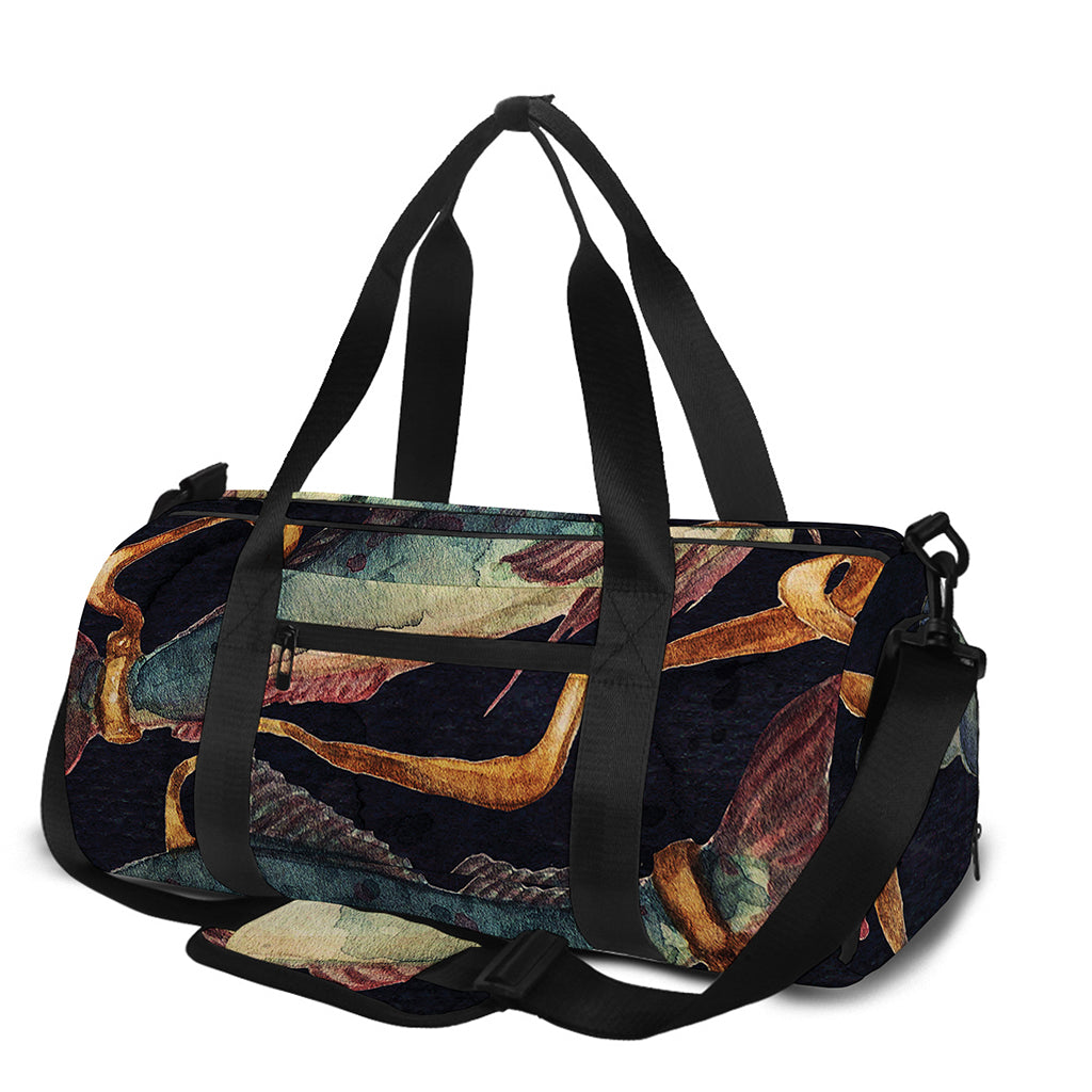 Watercolor Pisces Zodiac Sign Print Gym Bag
