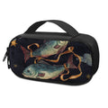 Watercolor Pisces Zodiac Sign Print Portable Cooler Travel Case