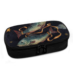 Watercolor Pisces Zodiac Sign Print Insulin Cooler Travel Case