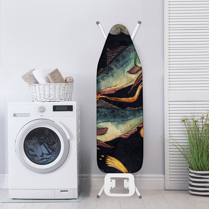 Watercolor Pisces Zodiac Sign Print Ironing Board Cover