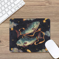 Watercolor Pisces Zodiac Sign Print Mouse Pad