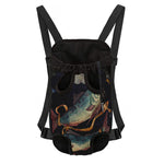 Watercolor Pisces Zodiac Sign Print Pet Carrier Backpack