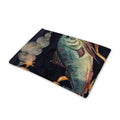 Watercolor Pisces Zodiac Sign Print Pet Cooling Mat Cover