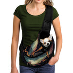 Watercolor Pisces Zodiac Sign Print Pet Sling Carrier