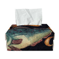 Watercolor Pisces Zodiac Sign Print Rectangle Tissue Box Cover