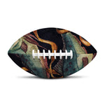 Watercolor Pisces Zodiac Sign Print Rugby Ball