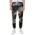 Watercolor Pisces Zodiac Sign Print Joggers