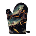 Watercolor Pisces Zodiac Sign Print Single Oven Mitt