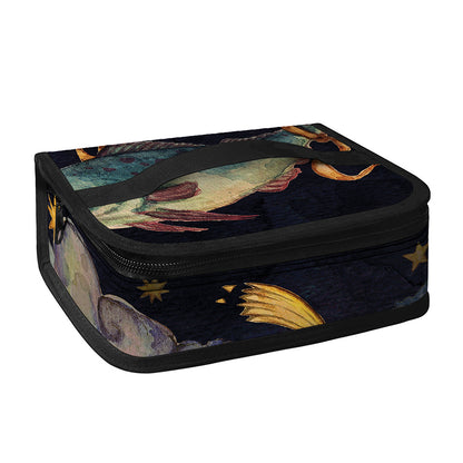 Watercolor Pisces Zodiac Sign Print Small Lunch Bag
