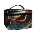 Watercolor Pisces Zodiac Sign Print Travel Makeup Bag