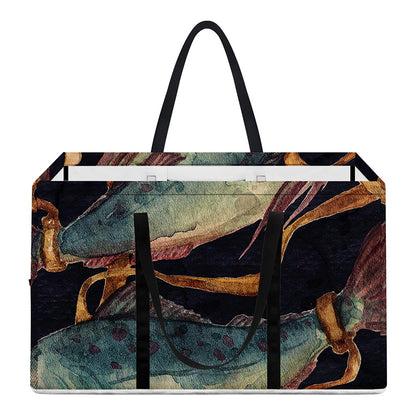 Watercolor Pisces Zodiac Sign Print Utility Tote Bag