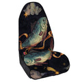 Watercolor Pisces Zodiac Sign Print Waterproof Car Seat Cover