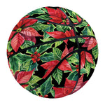Watercolor Poinsettia Pattern Print Basketball