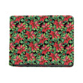 Watercolor Poinsettia Pattern Print Bifold Wallet