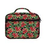 Watercolor Poinsettia Pattern Print Briefcase Bible Bag