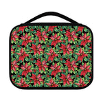Watercolor Poinsettia Pattern Print Classic Bible Case