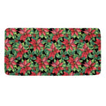 Watercolor Poinsettia Pattern Print Towel