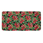 Watercolor Poinsettia Pattern Print Towel