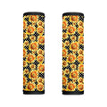Watercolor Polka Dot Sunflower Print Handle Covers