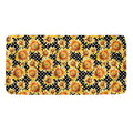 Watercolor Polka Dot Sunflower Print Towel