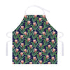 Watercolor Protea Pattern Print Adjustable Apron