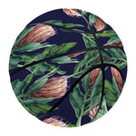 Watercolor Protea Pattern Print Basketball