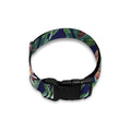 Watercolor Protea Pattern Print Dog Collar