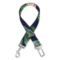 Watercolor Protea Pattern Print Dog Seat Belt