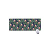 Watercolor Protea Pattern Print Extended Mouse Pad