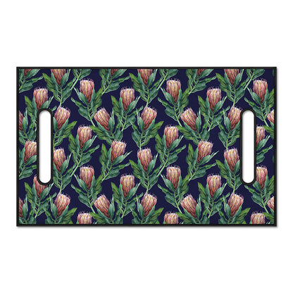 Watercolor Protea Pattern Print Golf Cart Seat Cover