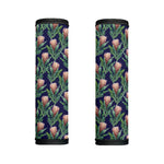 Watercolor Protea Pattern Print Handle Covers